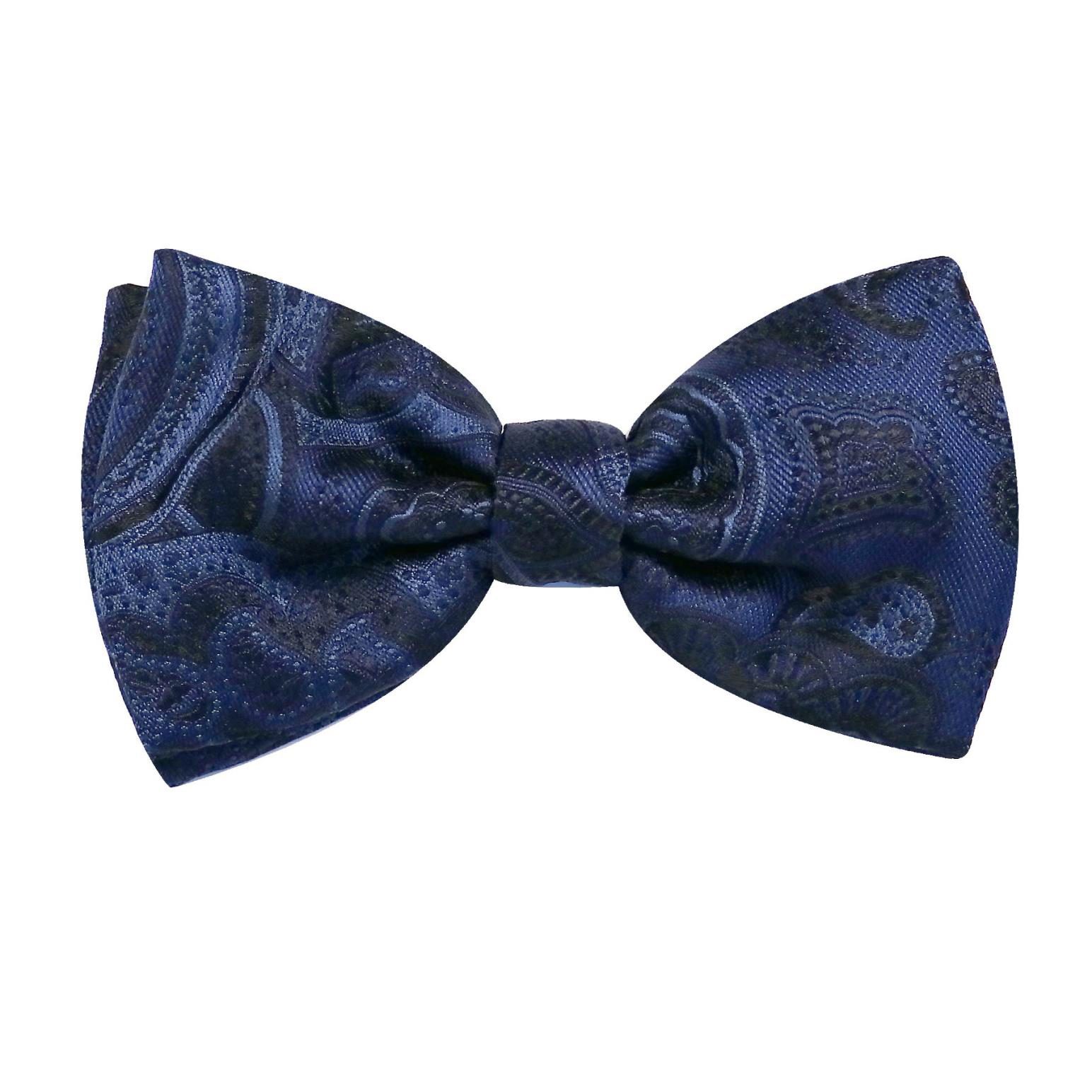 Fellini Luxe Paisley Bow Tie